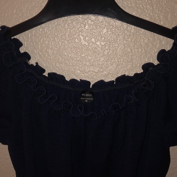 Dark navy blue top - Picture 2 of 5
